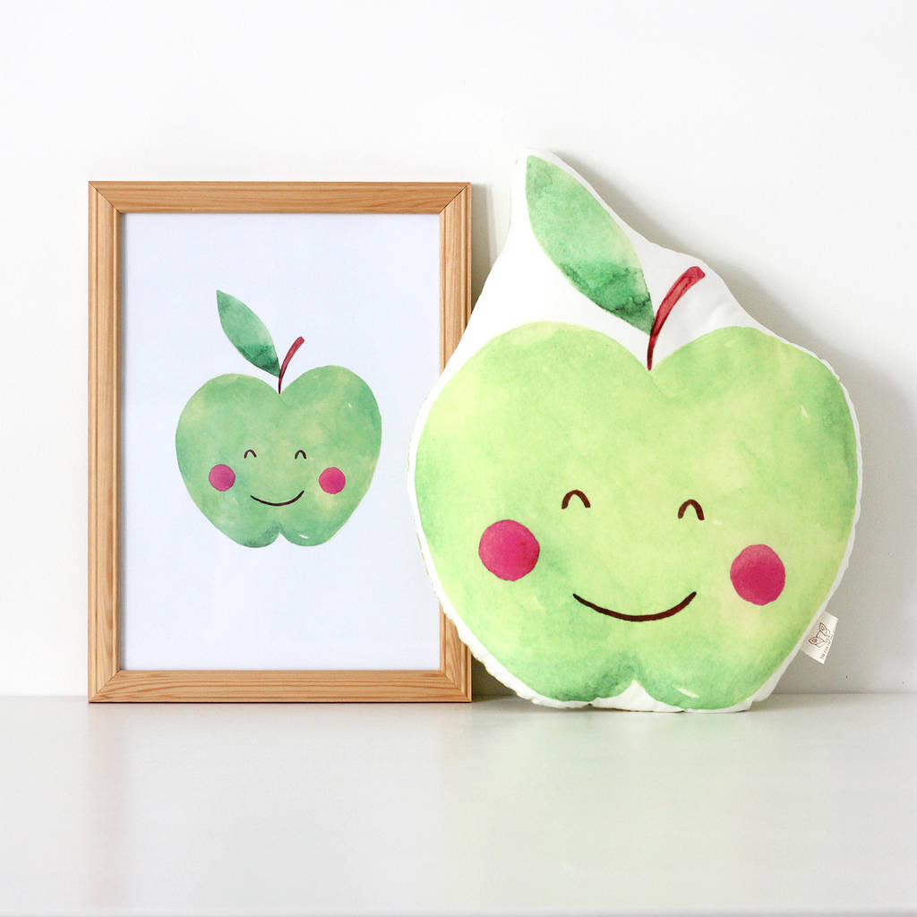 Apple Nursery Print By The Fox in the Attic