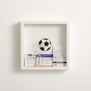 Personalised Football Tickets Memory Frame, 4 of 10