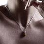 Forbidden Pineapple Pendant In Silver And Gold, thumbnail 5 of 6