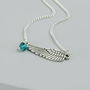 Personalised Angel Wing Necklace, thumbnail 6 of 10