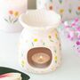 Tulip Print Oil Burner And Wax Warmer, thumbnail 1 of 2