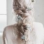 Poppy Flower Wedding Bridal Hair Pins, thumbnail 1 of 4