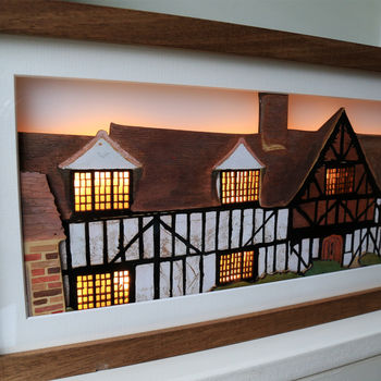 Tudor House Illuminated Picture, 3 of 8