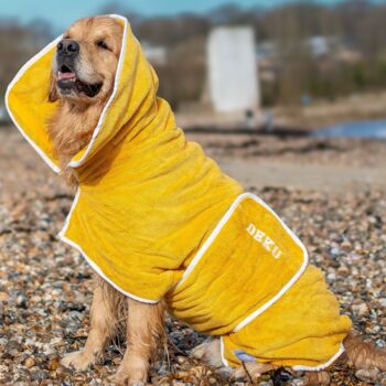 Personalised Luxury Dog Drying Coat, 2 of 12