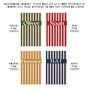 Personalised Striped Print Passport Holder, thumbnail 2 of 3