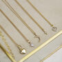 14ct Gold And Diamond Charm Necklaces, thumbnail 1 of 11