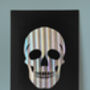 A4 Holographic Skull Poster, thumbnail 1 of 2