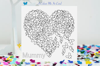 I Love Nanny Butterfly Heart Birthday Card, 12 of 12