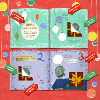 Personalised 'Christmess Adventure' Advent Book, 4 of 12