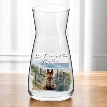 Personalised German Shepherd Dog Beach Walk Collection, 8 of 8