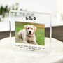 Personalised Pet Memorial Keepsake Acrylic Block Gift, thumbnail 1 of 3