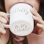 Personalised Enamel Hidden Message Mug, thumbnail 3 of 6