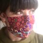 Millefiori Cotton Face Mask With Nose Bridge, thumbnail 2 of 5