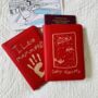 Passport Holder Engraved With Child's Drawing, thumbnail 9 of 9