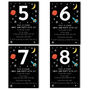 Personalised Space Children's Birthday Invitations, thumbnail 4 of 5