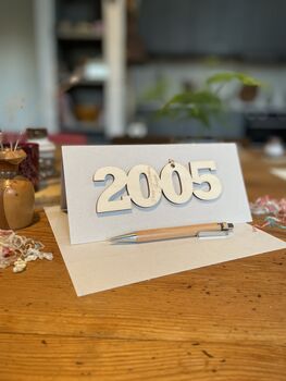 Personalised 21st Birthday 2005 Year Card, 5 of 7
