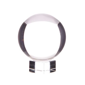 Natural Crystal Ball On Crystal Stand | Sizes, 2 of 5
