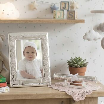 Personalised Christening Album/Frame Gift Set, 11 of 12