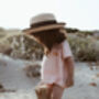 Pink 'Here Comes The Sun' Short Sleeve Summer Romper, thumbnail 5 of 5