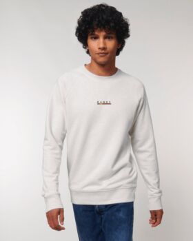 Custom Flag Organic Cotton Men’s Sweatshirt, 4 of 11