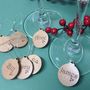Personalised Five Wine Glass Charms, thumbnail 9 of 10