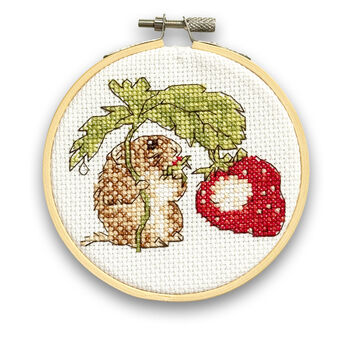 Beatrix Potter Timmy Willie Mini Cross Stitch Kit, 2 of 4