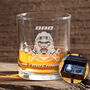 Personalised Mechanic Whiskey Glass Tumbler Gift Set, thumbnail 1 of 4