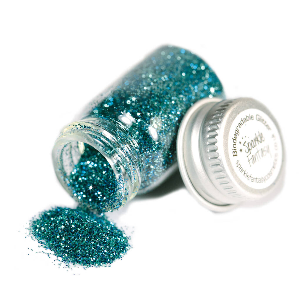 Plant Based Biodegradable Glitter 5g In 'teal' By Magical Makeup