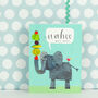 Elephant Mini Greetings Card, thumbnail 5 of 7