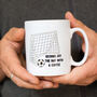 Fun Personalised Novelty Football Fan Ceramic Mug, thumbnail 1 of 5