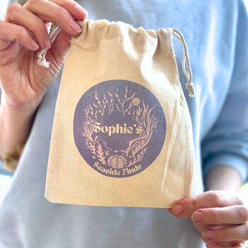 Personalised Seaside Finds Bag, 2 of 3