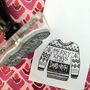Personalised 'Christmas Jumper' Stamp, thumbnail 1 of 2