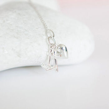 Faith, Hope And Charity Necklace In Sterling Silver, 3 of 10