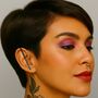 Hammered Bar Gold Plated Silver Ear Cuff Earrings, thumbnail 4 of 7