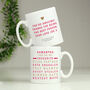 Valentines Gifts For Him My Favourite Person Coffee Mug, thumbnail 2 of 7