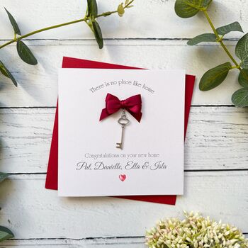 New Home Card With Key Charm, 2 of 6