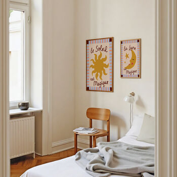 Sun And Moon Nursery Print Set, 7 of 10