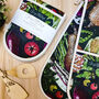 The Vegetable Box Double Oven Gloves In Racing Green, thumbnail 1 of 4