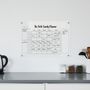 Family Wall Planner Simple Black, thumbnail 1 of 11
