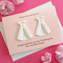 Personalised Mrs And Mrs Origami Wedding Card, thumbnail 1 of 5