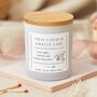 Graduation Candle Gift For Friend, Funny Masters, Phd Gift, thumbnail 1 of 10