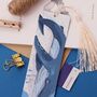 Blue Whale Metal Bookmark, thumbnail 2 of 4