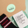 Father’s Day Daddy Socks Letterbox, thumbnail 1 of 2