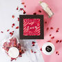 Personalised Valentine's Mini Spa Gift Set In A Box, thumbnail 1 of 4