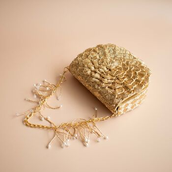 Isabella Clutch Gold, 8 of 9