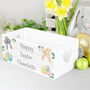 Personalised Easter White Wooden Crate, thumbnail 2 of 3