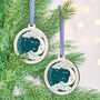 Personalised Star Sign Celestial Christmas Bauble, thumbnail 2 of 5