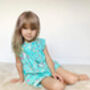 Girls Unicorn Magical Pony Short Pyjama Set, thumbnail 1 of 6