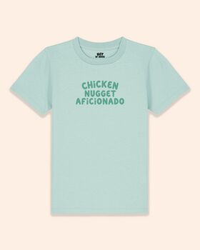 Chicken Nugget Aficionado | Kids T Shirt, 3 of 4