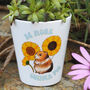 Cute Ceramic Flower Pot “Be More Guinea Pig” Empowering Gift, thumbnail 1 of 3